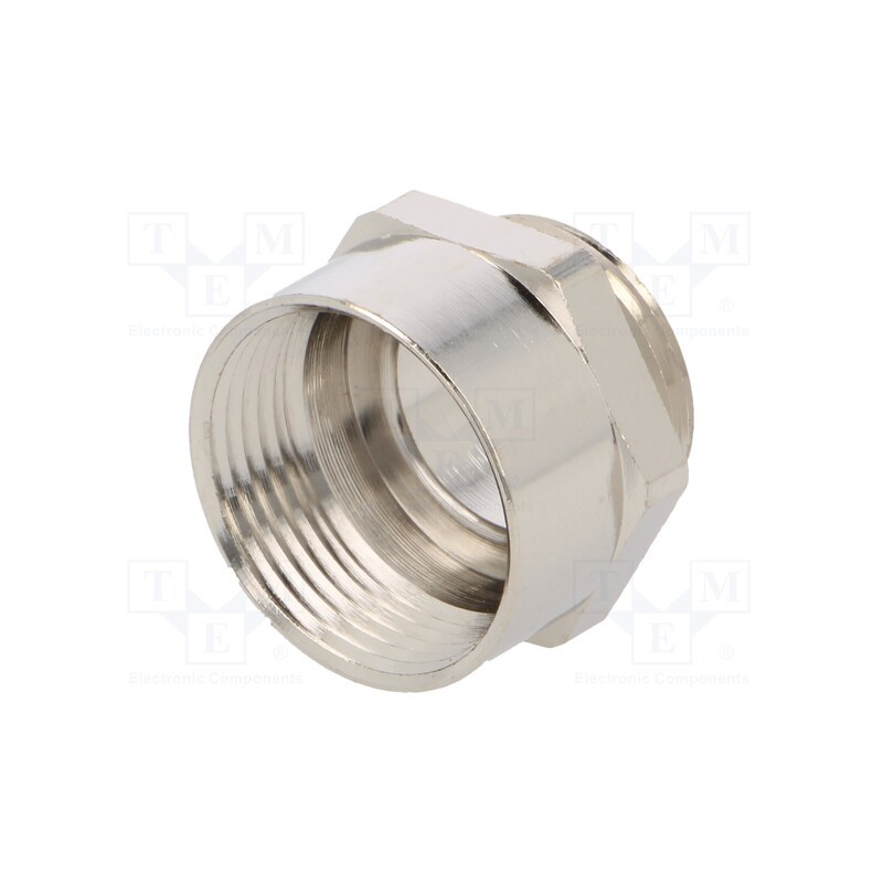 1 pcs x LAPP - 52104380 - Reduction of threads for glands, Int.thread: PG16, brass