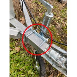 Fastening the maneuvering support wheel neptun navy n7 12 n7 17 gz936