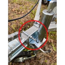 Fastening the maneuvering support wheel neptun navy n7 12 n7 17 gz936