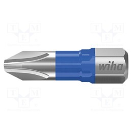 1 set x WIHA - 41598 - Screwdriver bit, Phillips, PH1, Overall len: 25mm, 5pcs, T