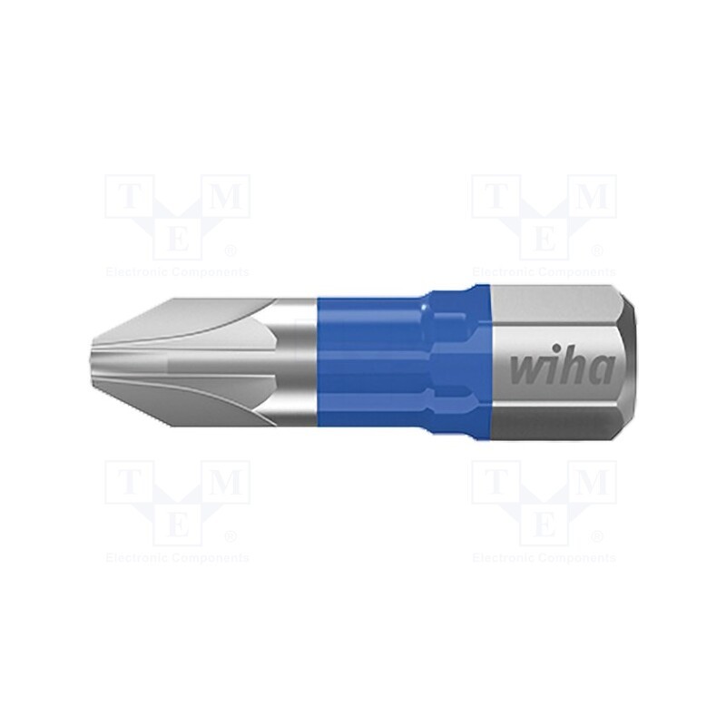 1 set x WIHA - 41601 - Screwdriver bit, Pozidriv®, PZ1, Overall len: 25mm, 5pcs, T