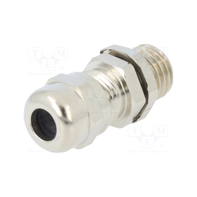 1 pcs x TE Connectivity - 1478884-1 - Cable gland, with earthing, M12, 1.5, IP68, brass