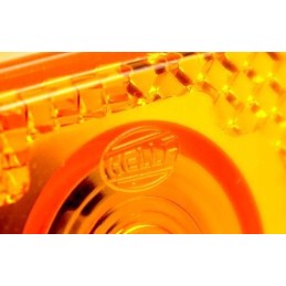 Orange hella longitudinal side marker lamp