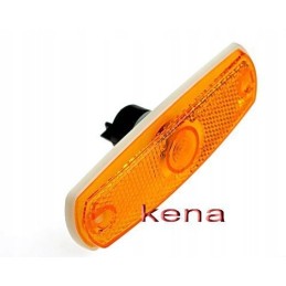 Orange hella longitudinal side marker lamp