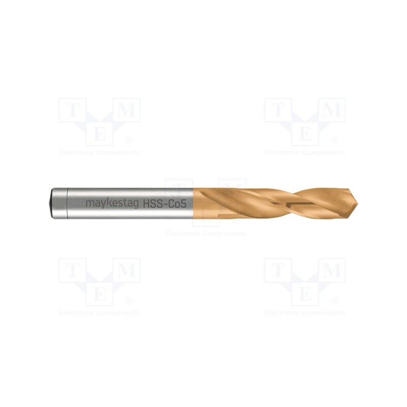 1 pcs x ALPEN-MAYKESTAG - 90700640100 - Drill bit, for metal, Ø: 6.4mm, L: 70mm, Working part len: 31mm