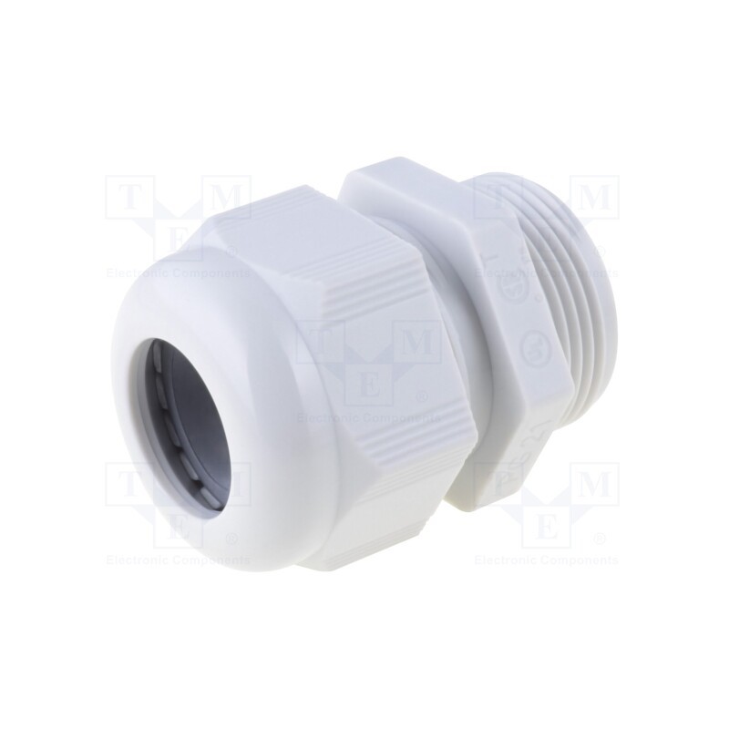 1 pcs x HELUKABEL - HT 1/2” - 16 RAL7035 BSK NPT - Cable gland, NPT1/2', IP68, polyamide, grey, HELUTOP HT-NPT