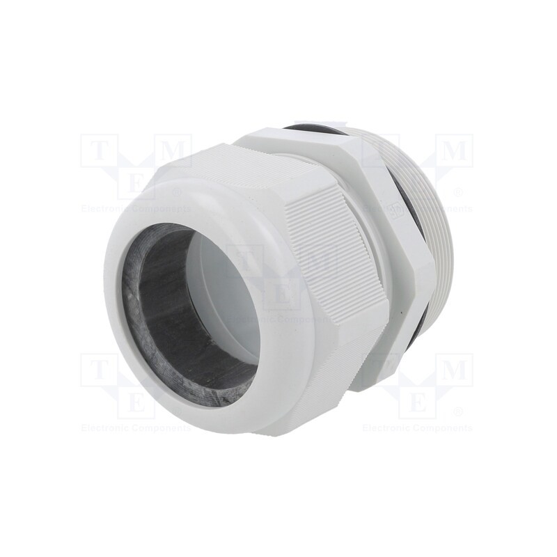1 pcs x FIBOX - GPA M63-L - Cable gland, with long thread, M63, 1.5, IP68, polyamide, grey