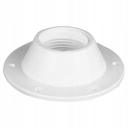 Lower table leg base, white 55307