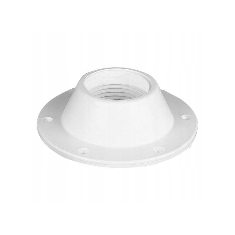 Lower table leg base, white 55307