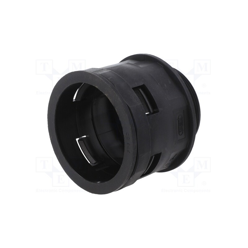 1 pcs x HUMMEL - 1.533.5001.50 - Straight terminal connector, Thread: metric,outside, polyamide
