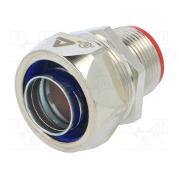 1 pcs x ANAMET EUROPE - 812.025.1 - Straight terminal connector, HJ-14,HJ-I-12,TJ-10, brass, IP40