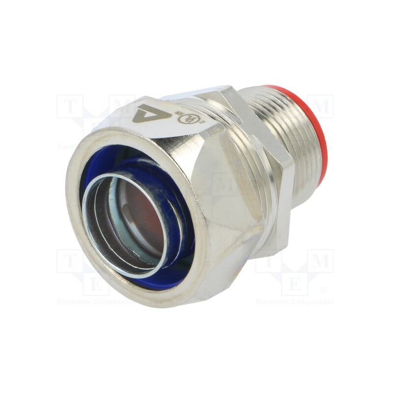 1 pcs x ANAMET EUROPE - 812.025.1 - Straight terminal connector, HJ-14,HJ-I-12,TJ-10, brass, IP40