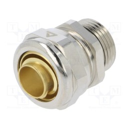 1 pcs x ANAMET EUROPE - 712.017.3 - Straight terminal connector, Thread: metric,inside, brass, IP40
