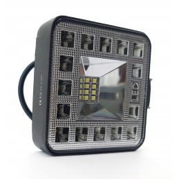 Mini 23 led work lamp 23w 12v 24v halogen