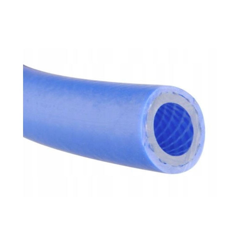 Blue PVC hot water hose