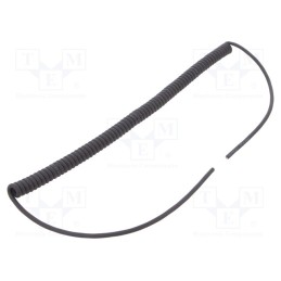 1 pcs x HELUKABEL - 85900 - Wire: coiled, 2x0.14mm2, shielded,braid made of copper wires