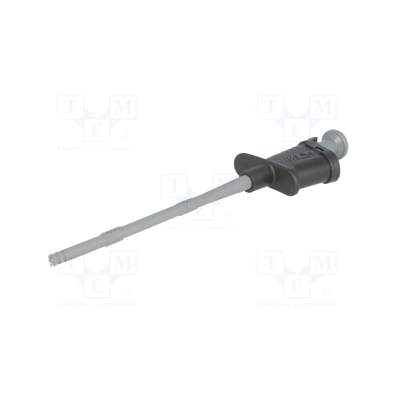 1 pcs x SCHu00dcTZINGER - KPS 6755 NI / SW - Clip-on probe, pincers type, 6A, 70VDC, black, 33VAC