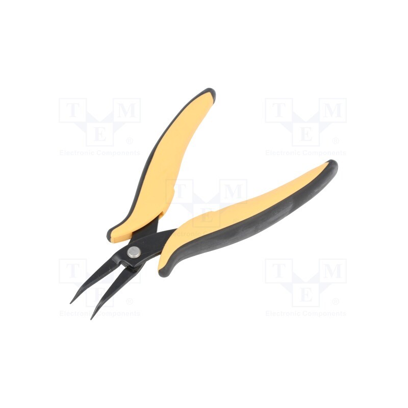 1 pcs x NEWBRAND - NB-1004FB - Pliers, miniature,curved,rectangle, for gripping anf bending