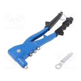 1 pcs x MEGA - 14001 - Hand riveting press, 2.4mm,3.2mm,4mm,4.8mm,5mm