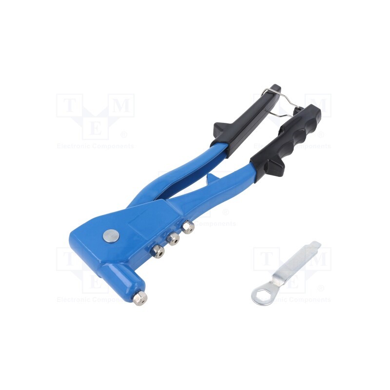1 pcs x MEGA - 14001 - Hand riveting press, 2.4mm,3.2mm,4mm,4.8mm,5mm