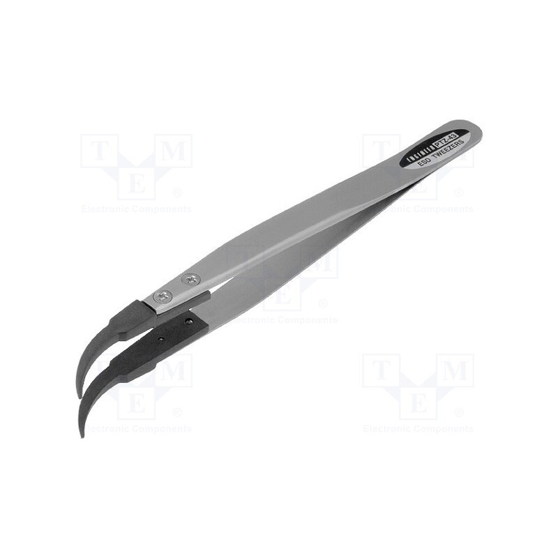 1 pcs x ENGINEER - PTZ-43 - Tweezers, Tweezers len: 130mm, ESD