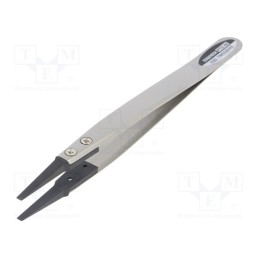 1 pcs x ENGINEER - PTZ-46 - Tweezers, Tipwidth: 2.3mm, Blade tip shape: squared, ESD, 16g