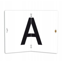 Adr and waste board, foldable and lockable