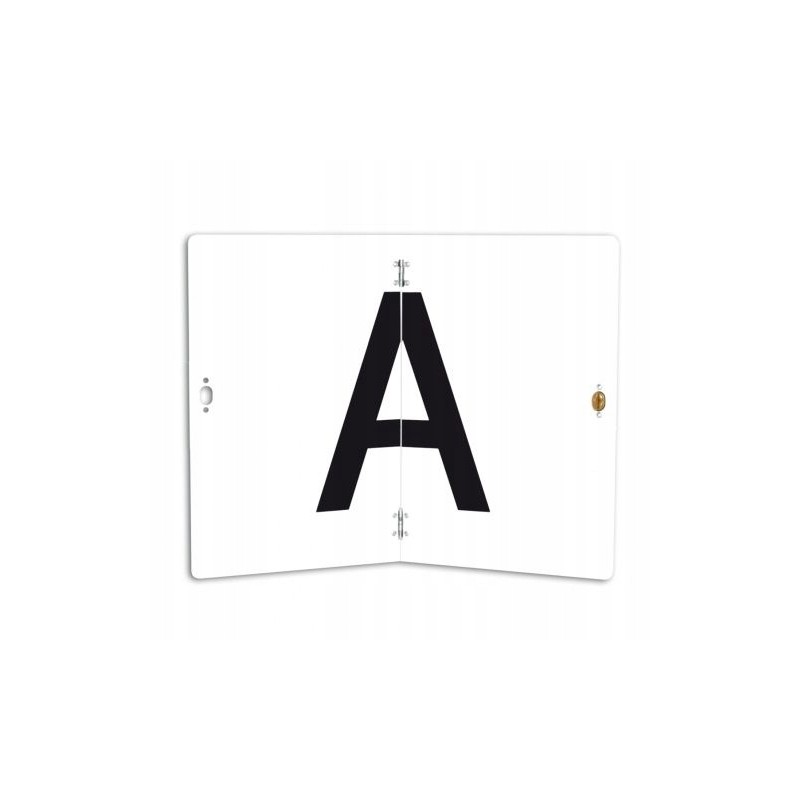 Adr and waste board, foldable and lockable