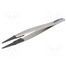 1 pcs x ENGINEER - PTZ-42 - Tweezers, Tipwidth: 1.8mm, Blade tip shape: rounded, ESD, 16g
