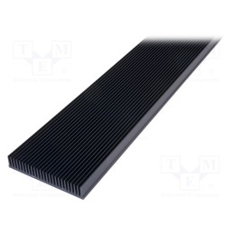 1 pcs x SEIFERT ELECTRONIC - KL-143/1000/SW - Heatsink: extruded, grilled, black, L: 1000mm, W: 150mm, H: 27mm