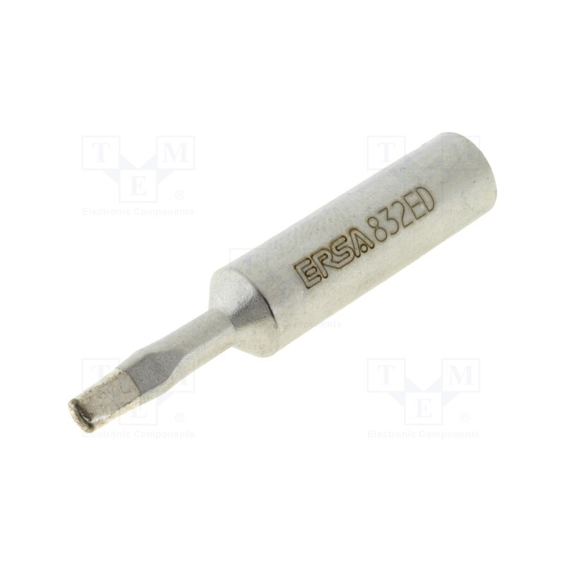 1 pcs x ERSA - 0832ED - Tip, chisel, 3.2mm, for soldering station, ERSA-RDS80