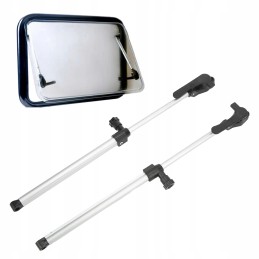 Support, lock, bracket for trailer window, 310mm