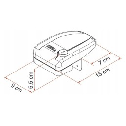 Safe camper door protection, 3 pcs. Fiamma