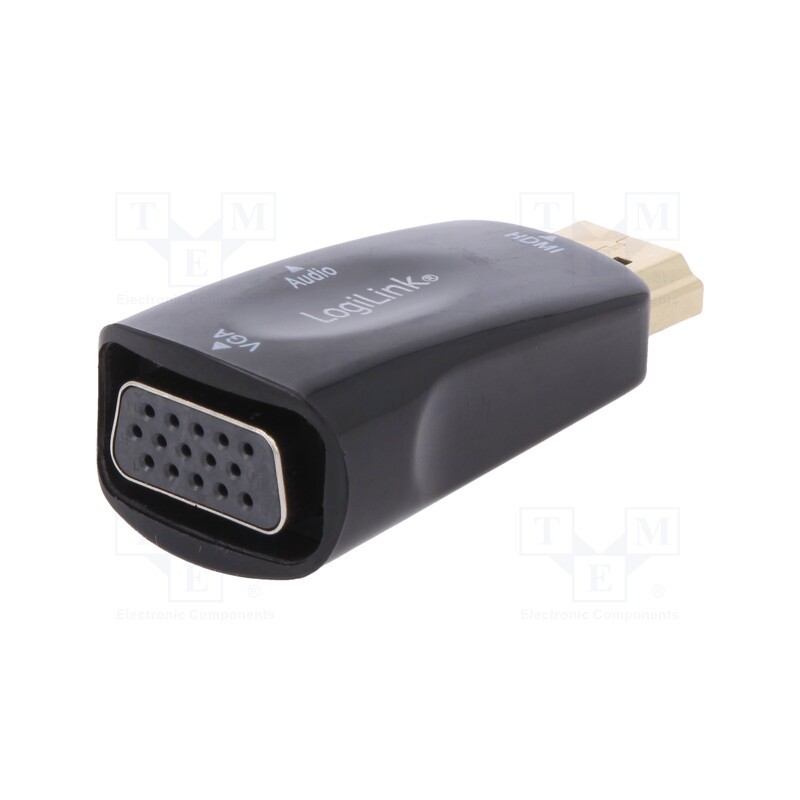 1 pcs x LOGILINK - CV0107 - Converter, HDCP 1.0,HDCP 1.1,HDCP 1.2,HDMI 1.3, black