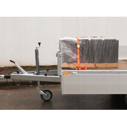 Set of lashing straps with parkside buckle