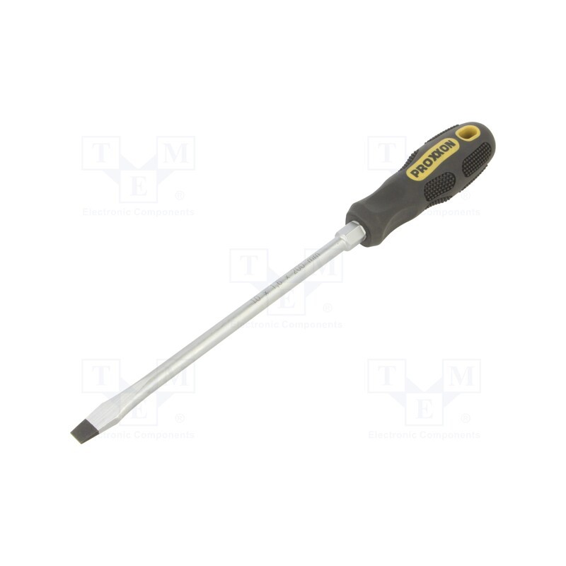1 pcs x PROXXON - 22020 - Screwdriver, slot, 10,0x1,6mm, Blade length: 200mm