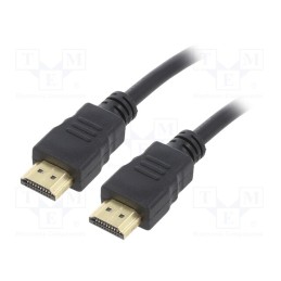 1 pcs x GEMBIRD - CC-HDMI4-15 - Cable, HDMI 2.0, HDMI plug,both sides, PVC, 4.5m, black, 30AWG