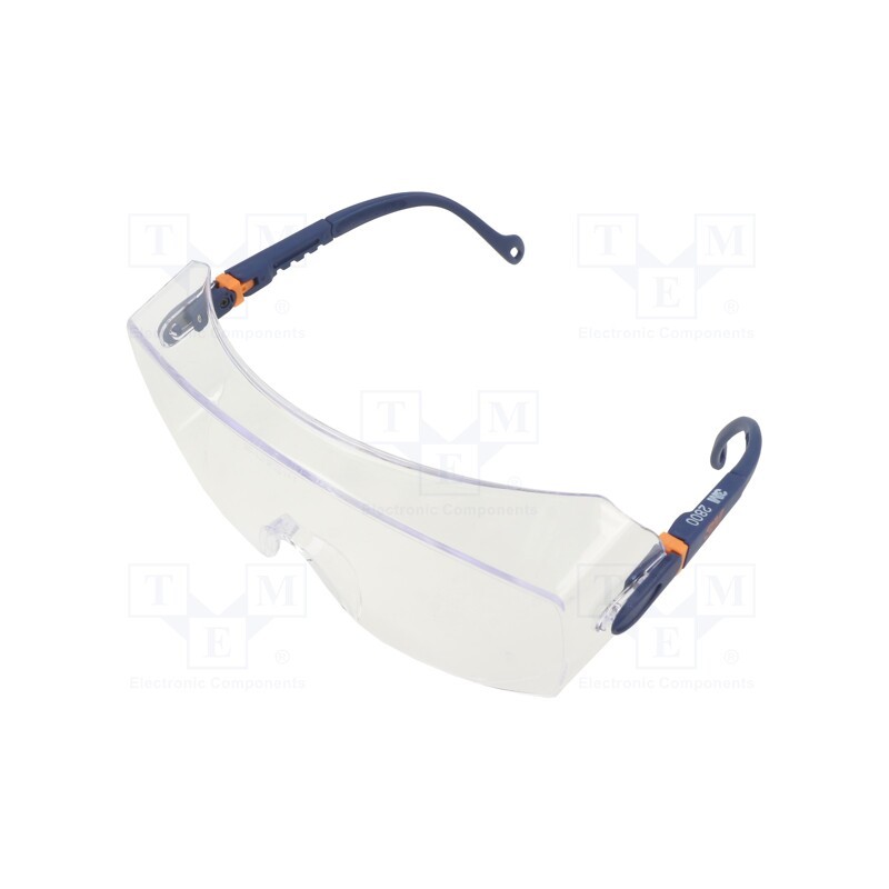 1 pcs x 3M - 2800 - Safety spectacles, Lens: transparent, Classes: 1