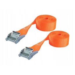 2 pieces of fastening transport belt with buckle 2 5 m