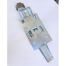 Galvanized trailer side lock with hitch