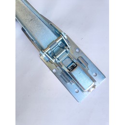 Galvanized trailer side lock with hitch