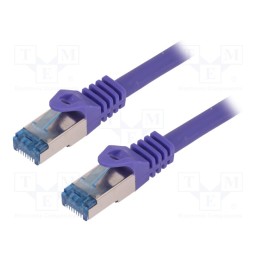 1 pcs x LOGILINK - CQ309VS - Patch cord, S/FTP, 6a, stranded, Cu, LSZH, violet, 10m, 27AWG