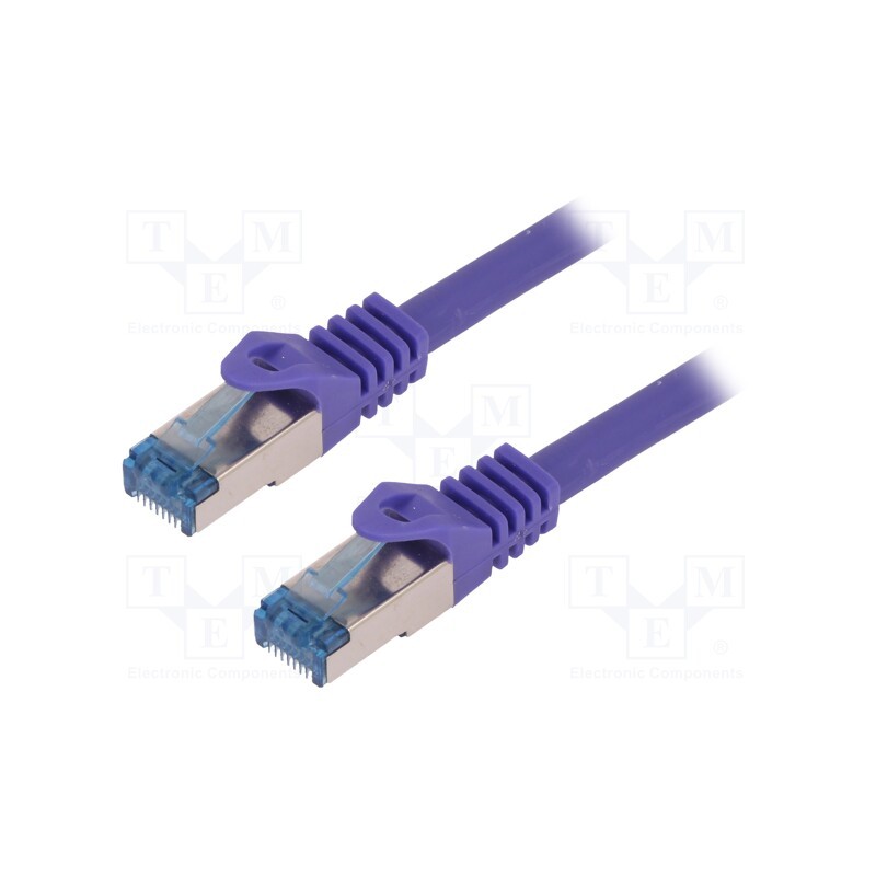 1 pcs x LOGILINK - CQ309VS - Patch cord, S/FTP, 6a, stranded, Cu, LSZH, violet, 10m, 27AWG