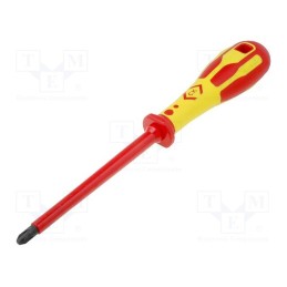 1 pcs x C.K - T49142-3 - Screwdriver, insulated, Phillips, PH3, Blade length: 150mm, 1kVAC
