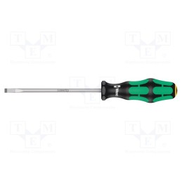 1 pcs x WERA - 5110007001 - Screwdriver, slot, 5,5x1,0mm, Blade length: 125mm