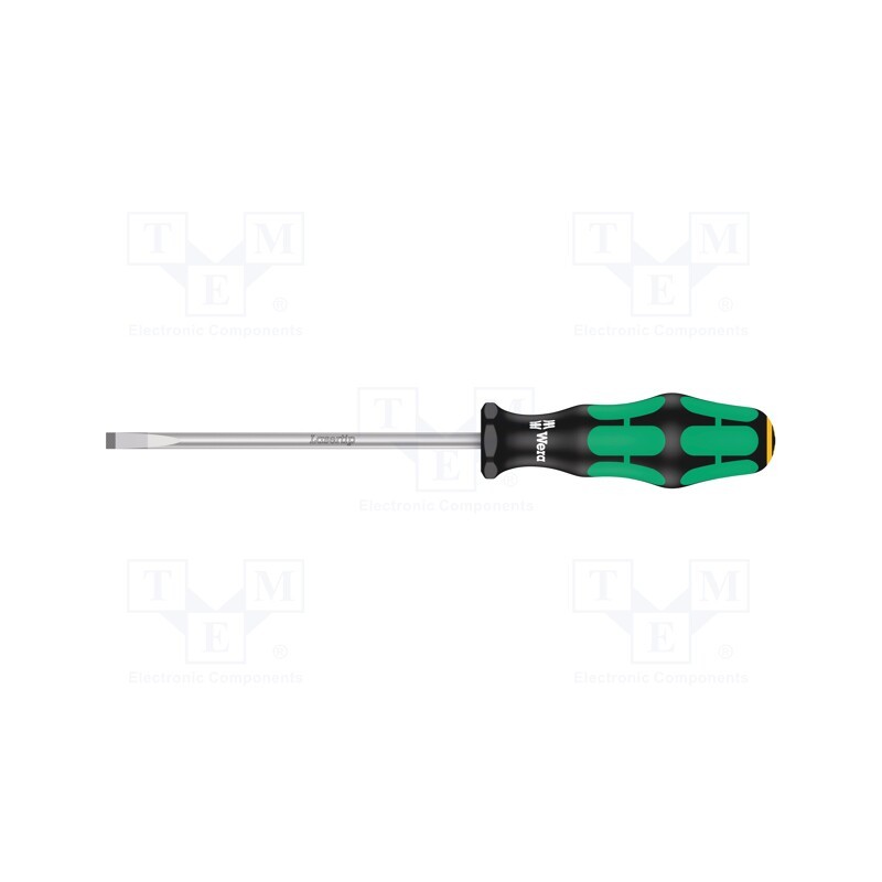 1 pcs x WERA - 5110007001 - Screwdriver, slot, 5,5x1,0mm, Blade length: 125mm