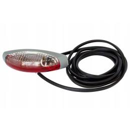 Aspoeck Flexipoint II marker lamp, white and red