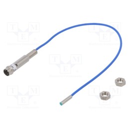 1 pcs x BAUMER - IFRM 03P1505/CS35L - Sensor: inductive, OUT: PNP / NO, 0÷0.8mm, 10÷30VDC, Ø3, IP67, 100mA