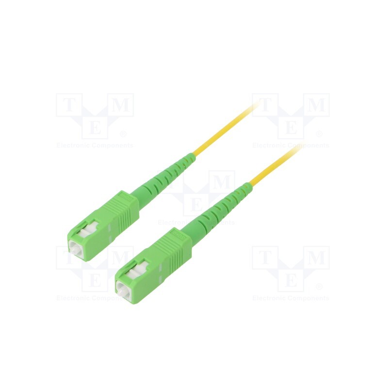 1 pcs x LOGILINK - FPSSC05 - Fiber patch cord, OS2, SC/APC,both sides, 5m, LSZH, yellow