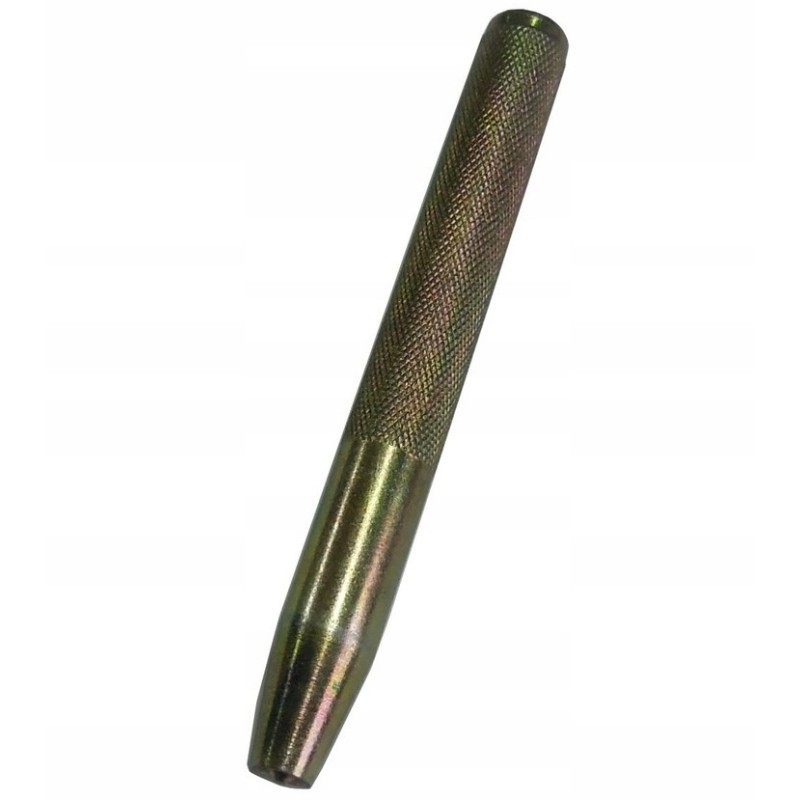 Crimper for irritating tarpaulin rivets